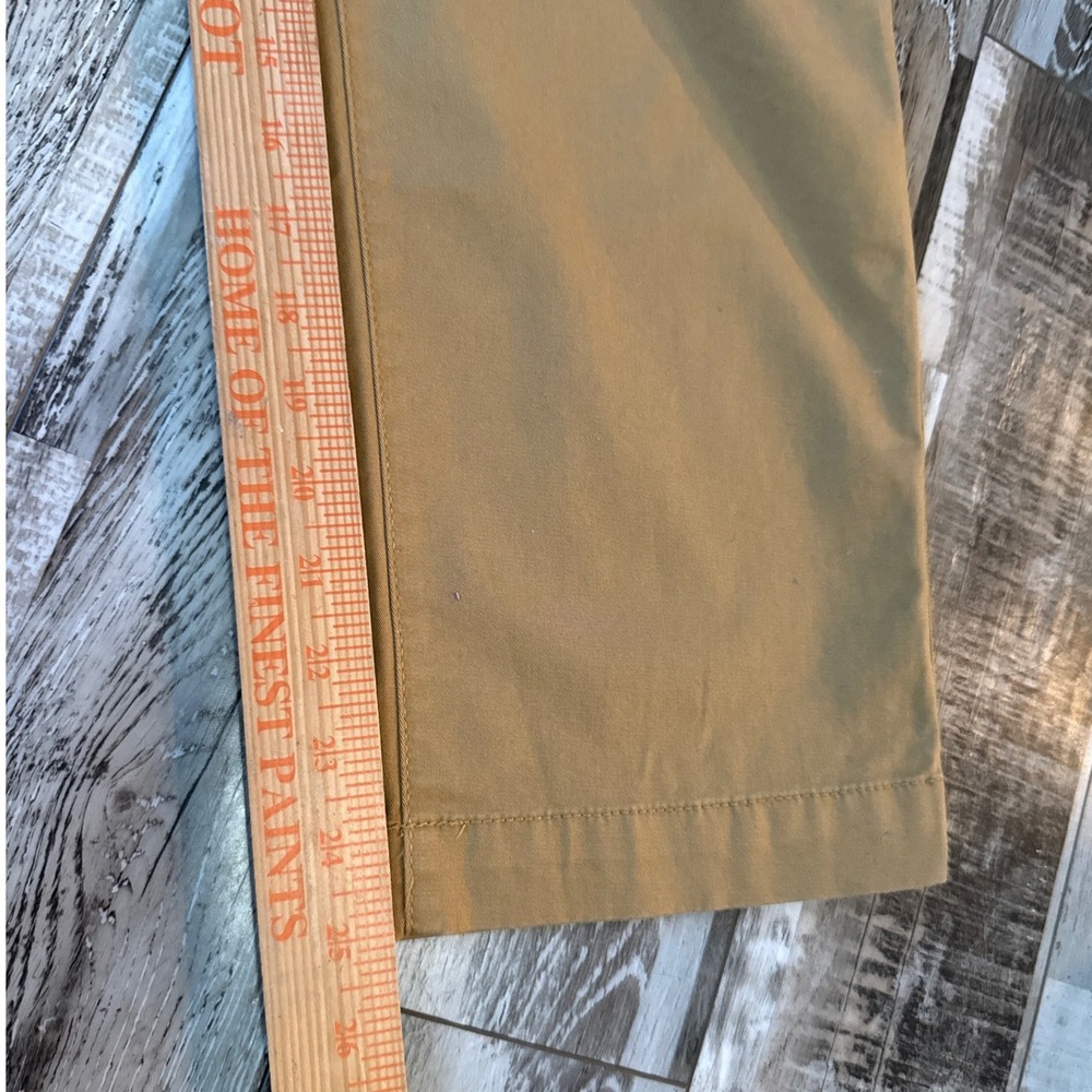 Talbots Retro Utility High Waist‎ Patch Pocket Crop Pants Size 6 Tan Khaki Chino - Picture 7 of 9
